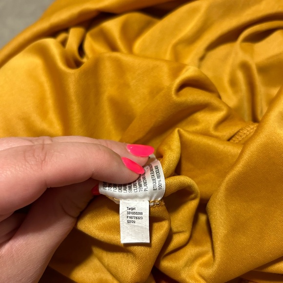 NEW Wild Fable- Target Brand Gold Floral Mini Skirt Women’s Size XXL - Picture 6 of 7